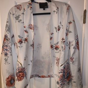 Floral Mid Length Jacket